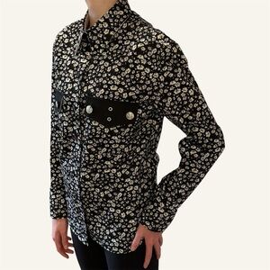 CALVIN KLEIN Daisy Button Down Shirt🌸